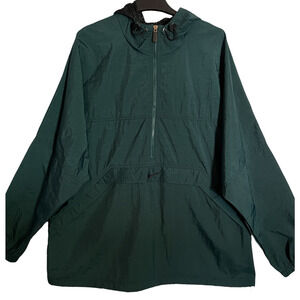 Vintage Nike Hoodie Top Mens Size XL Green Pullover Long Sleeve Pockets Hood